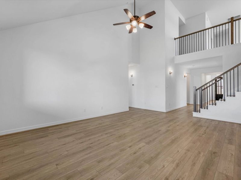 Spacious, unfurnished interior of a new home in Austin Point, Richmond (Image 15).