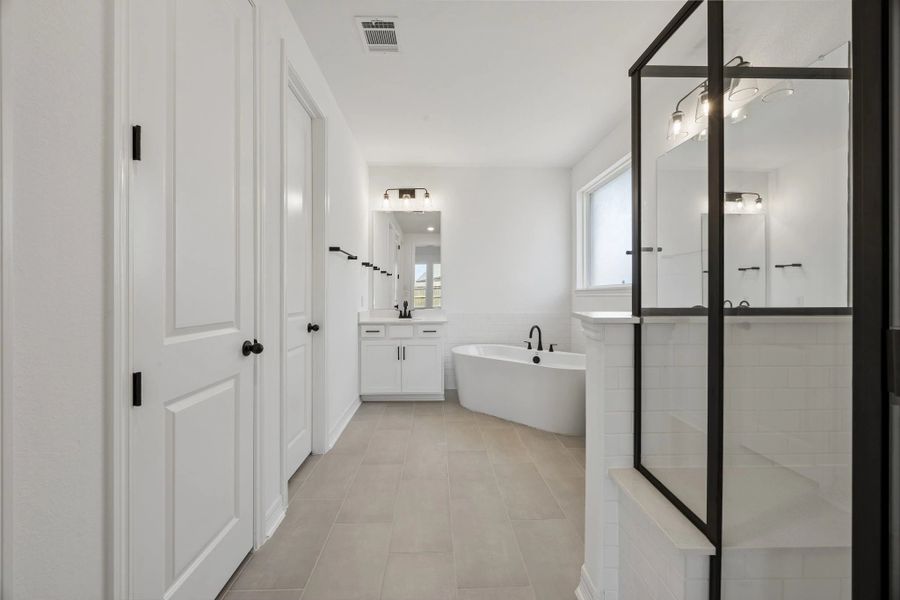 Primary bathroom Primary bathroom