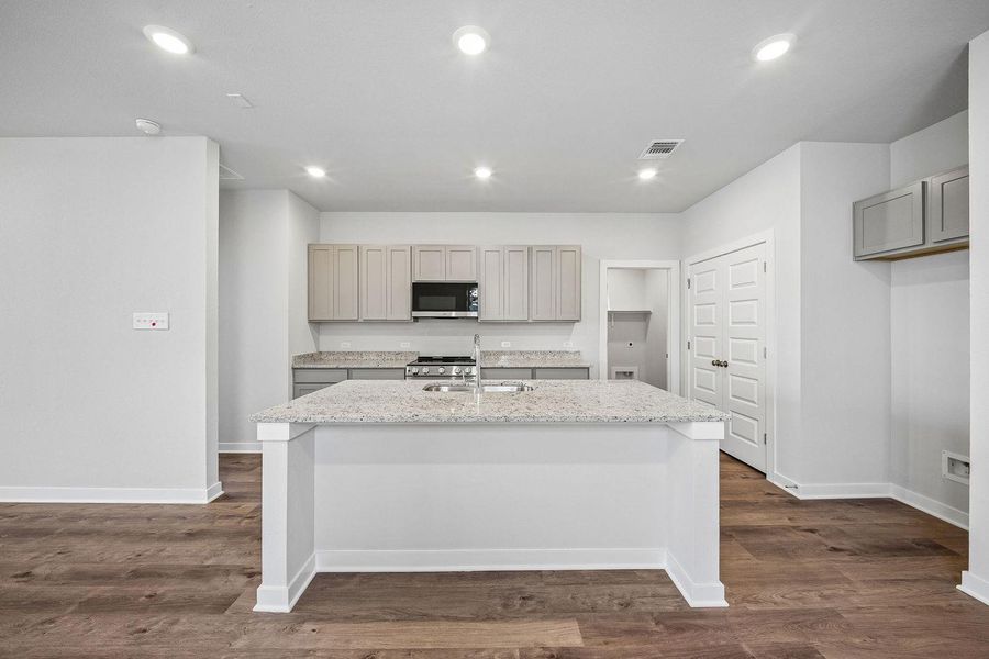Furnished interior view inside a new home in Eastwood at Sonterra, Jarrell (Image 7).