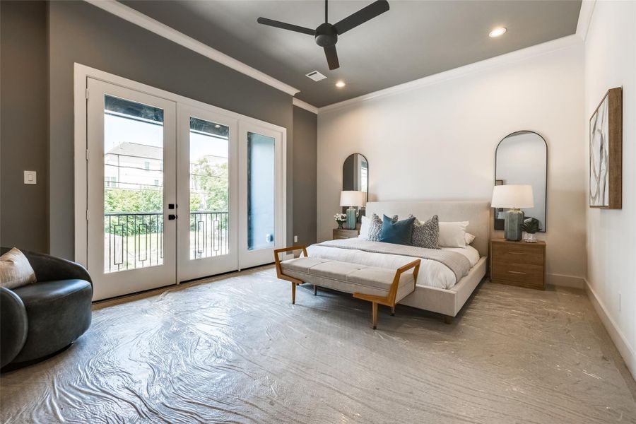 Furnished interior view inside a new home in , Houston (Image 35). Furnished interior view inside a new home in , Houston (Image 35).