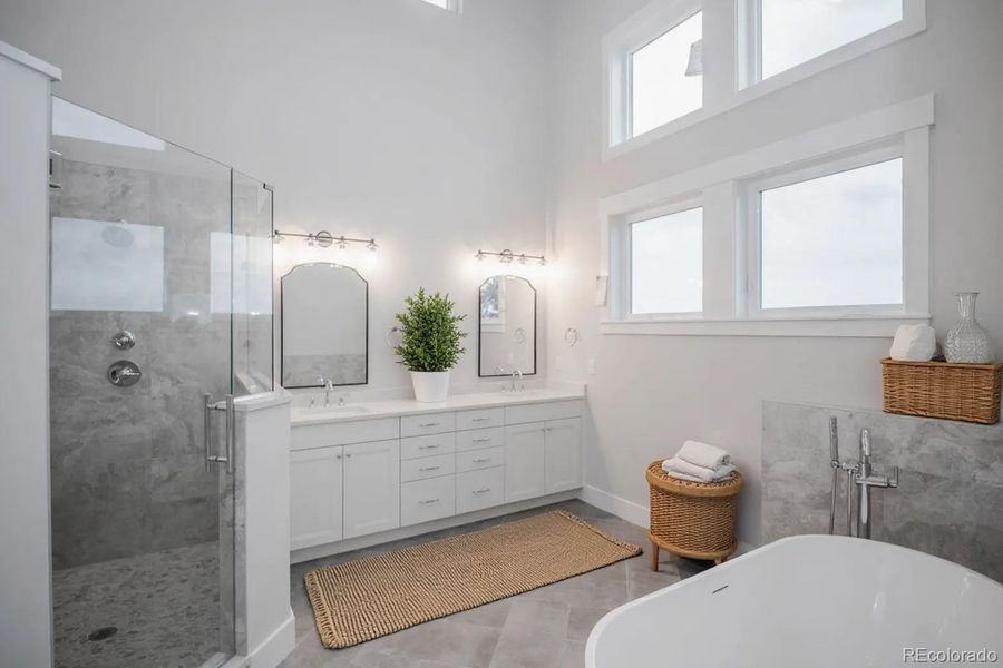 Furnished interior view inside a new home in , Kiowa (Image 7).