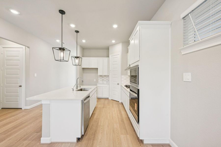 Furnished interior view inside a new home in Kemah Crossing - Luxe Series, Kemah (Image 21).