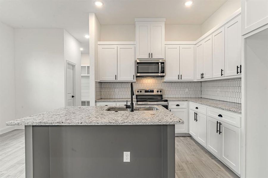 Furnished interior view inside a new home in , Granbury (Image 14). Furnished interior view inside a new home in , Granbury (Image 14).