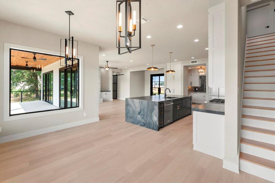 Furnished interior view inside a new home in , Tool (Image 10).