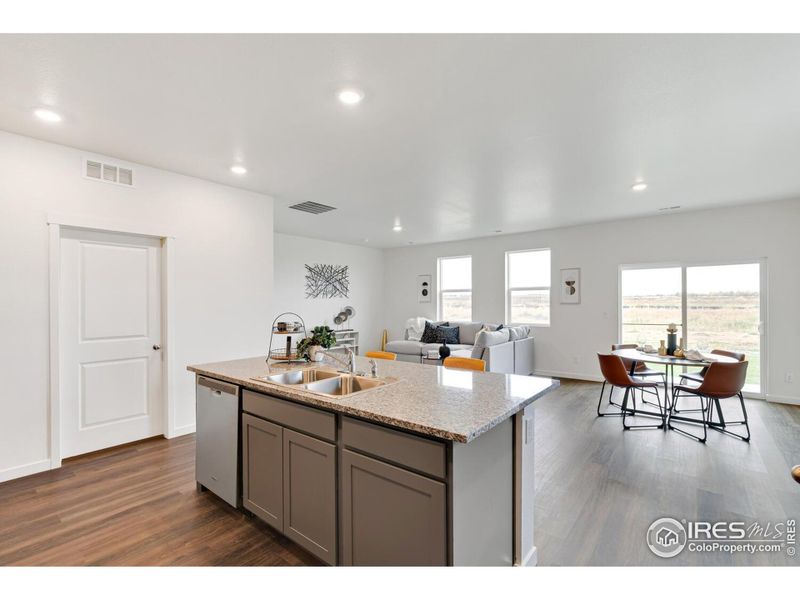 Furnished interior view inside a new home in Tailholt, Severance (Image 4).