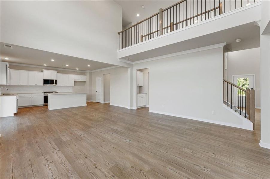 Spacious, unfurnished interior of a new home in The Estates at Gainesville Township, Gainesville (Image 30).