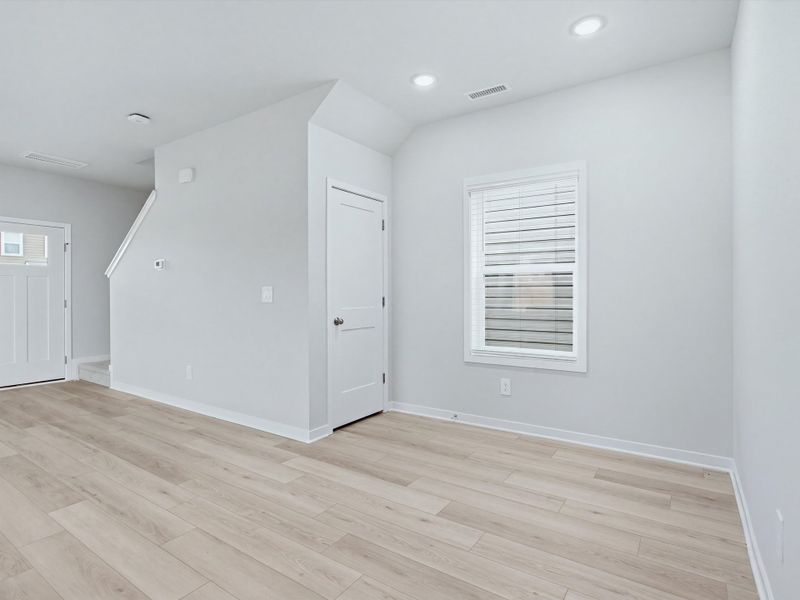 Spacious, unfurnished interior of a new home in Marshburn Landing - Bungalow Series, Wendell (Image 13).