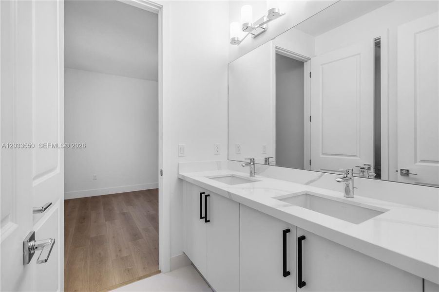 Jack and Jill bathroom Jack and Jill bathroom