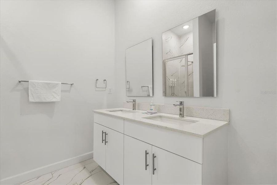 Furnished interior view inside a new home in , Davenport (Image 6).