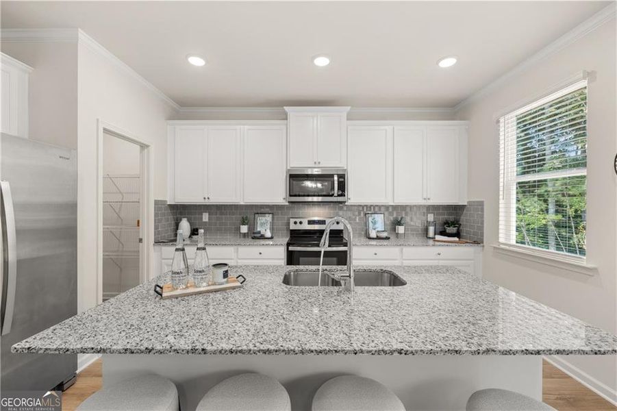Furnished interior view inside a new home in Cascade Ridge at Niskey Lake, Atlanta (Image 8).