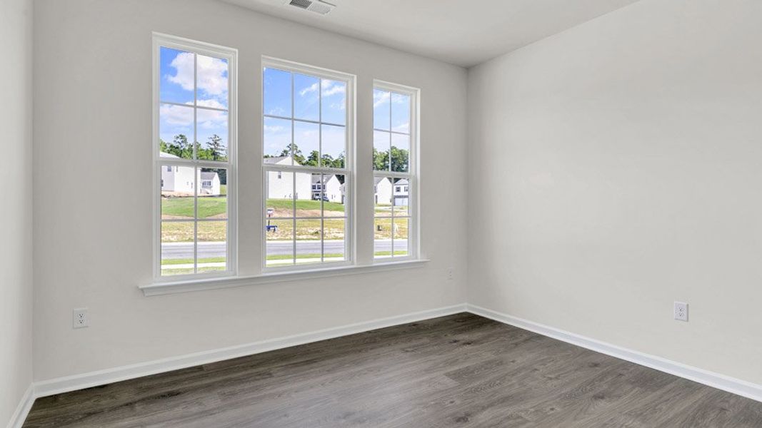 Representative unfurnished interior of a home built from the BRISTOL by D.R. Horton in The Villas at Galvins Ridge, Sanford (Image 15).