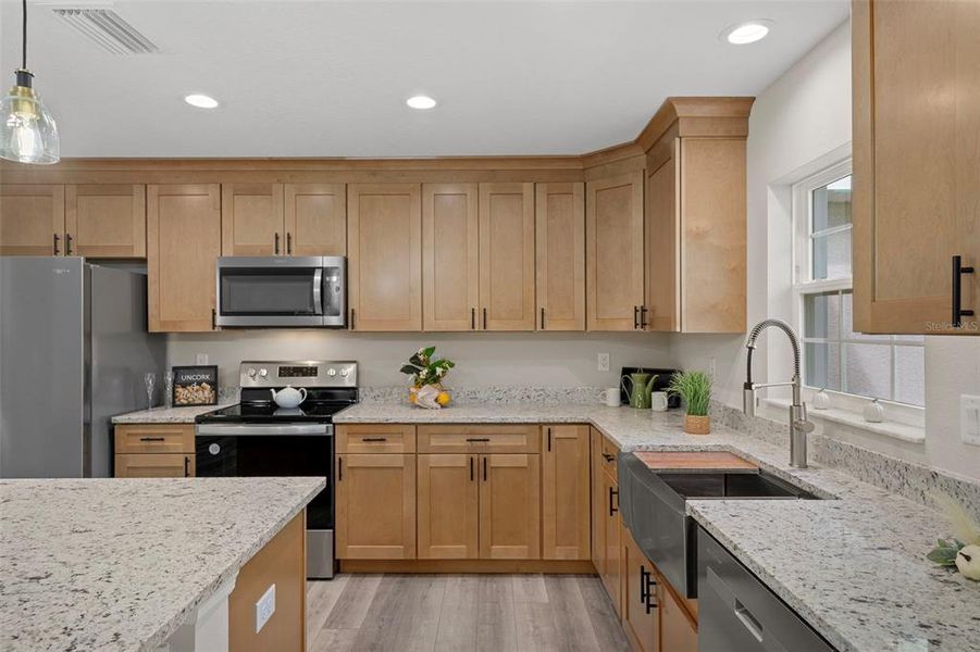 Furnished interior view inside a new home in , Weeki Wachee (Image 18). Furnished interior view inside a new home in , Weeki Wachee (Image 18).