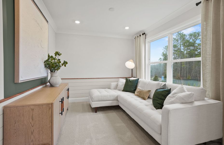Furnished interior view inside a new home in Elmbrook, Indian Trail (Image 54).