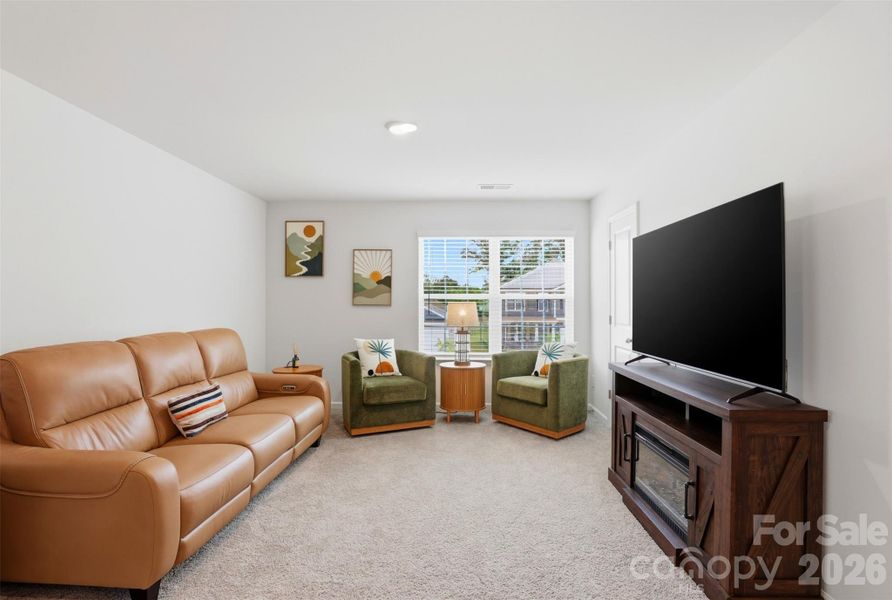 Furnished interior view inside a new home in Secrest Commons, Monroe (Image 12).