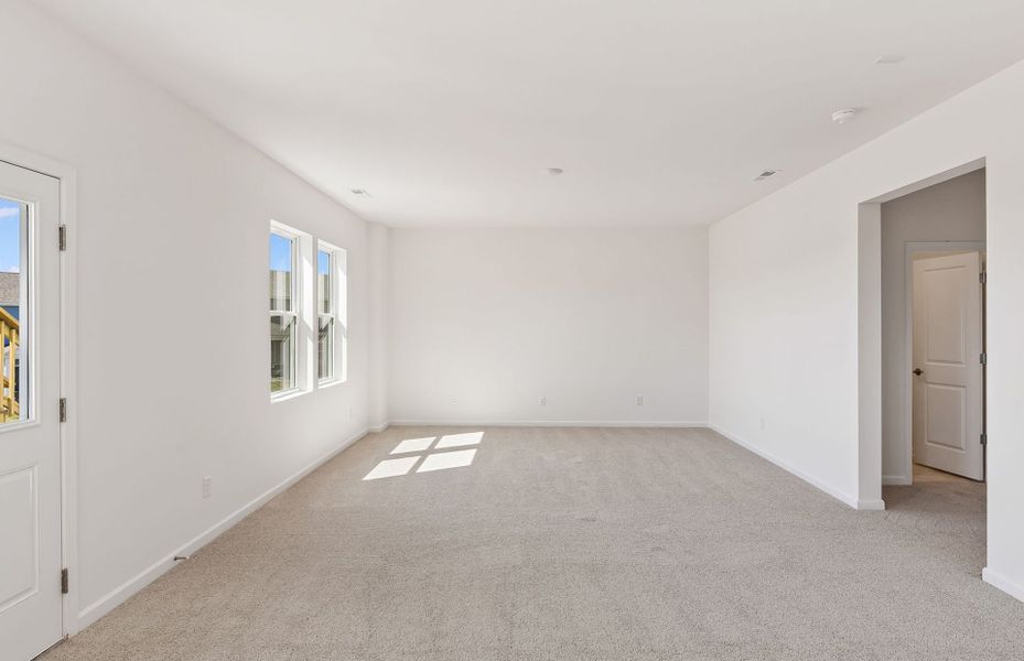 Spacious, unfurnished interior of a new home in Highlands of Carter's Station, Columbia (Image 14). Spacious, unfurnished interior of a new home in Highlands of Carter's Station, Columbia (Image 14).