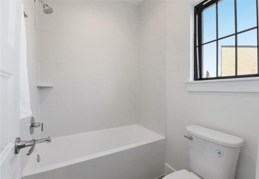 Furnished interior view inside a new home in , Houston (Image 32).