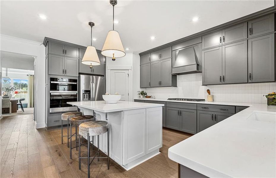 Furnished interior view inside a new home in Creekside at Skelton, Jefferson (Image 28).