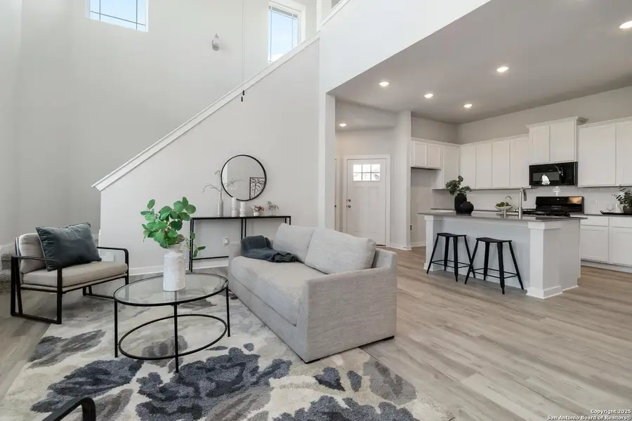 Furnished interior view inside a new home in Hickory Ridge, Elmendorf (Image 11).