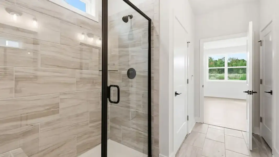 Furnished interior view inside a new home in Spring Ridge Reserve, Anderson (Image 14).