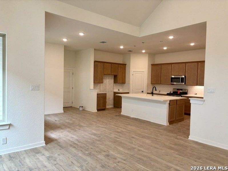 Furnished interior view inside a new home in The Crossvine, Schertz (Image 7).