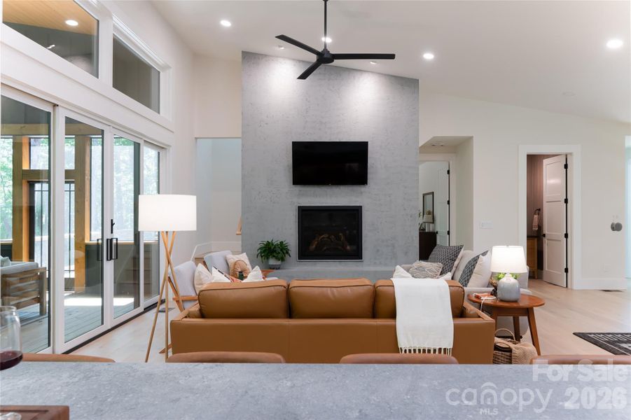 Sliders allow you to invite the outdoors in