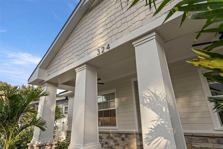 Exterior details and patio area of a home in , Safety Harbor (Image 3).