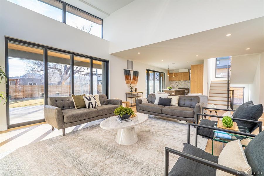 Furnished interior view inside a new home in , Boulder (Image 33). Furnished interior view inside a new home in , Boulder (Image 33).