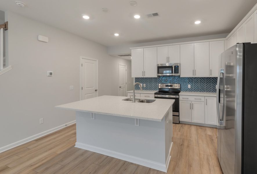 Furnished interior view inside a new home in The Landings at Montague, Goose Creek (Image 5).