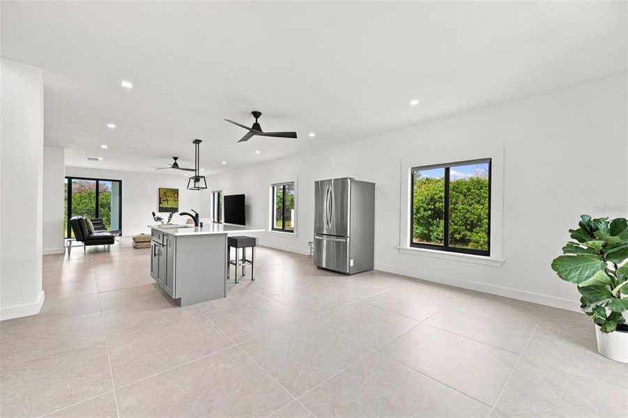 Furnished interior view inside a new home in , Port Richey (Image 15).