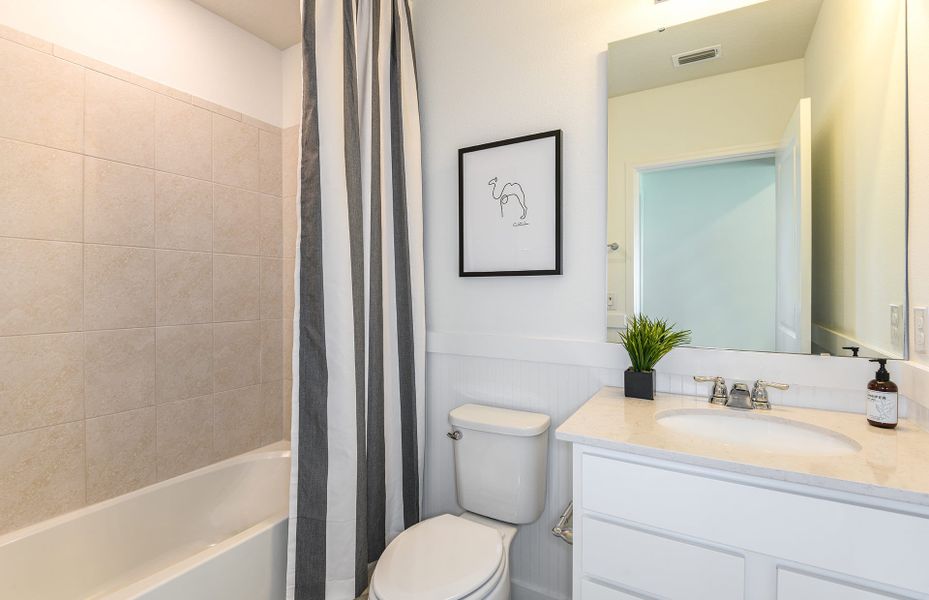 Furnished interior view inside a new home in Oakfield Lakes, Parrish (Image 12).