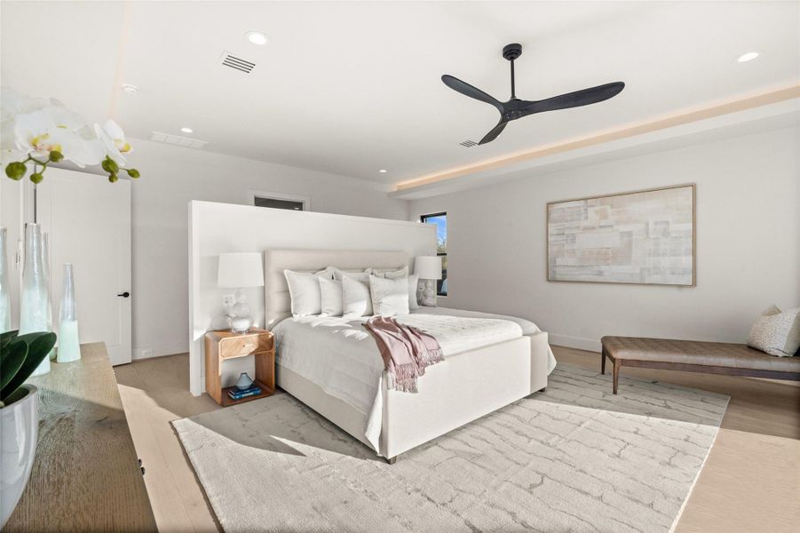 Furnished interior view inside a new home in , Houston (Image 10). Furnished interior view inside a new home in , Houston (Image 10).