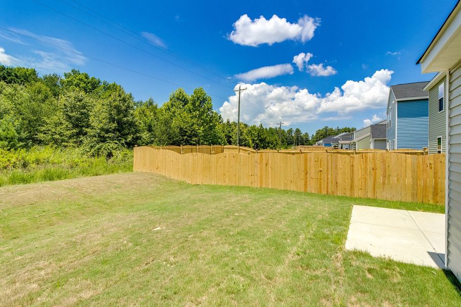 Exterior details and patio area of a home in Bluefield, Lexington (Image 22).