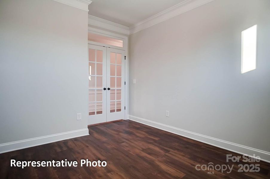 This home has a study on the main floor