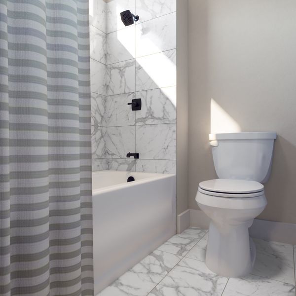 Furnished interior view inside a new home in Dunham Pointe, Cypress (Image 4). Furnished interior view inside a new home in Dunham Pointe, Cypress (Image 4).