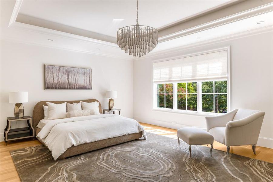 Furnished interior view inside a new home in , University Park (Image 29).