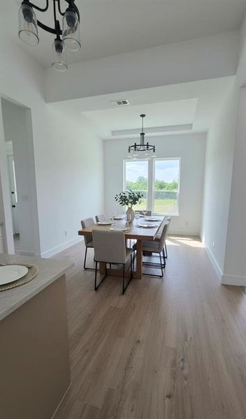 Furnished interior view inside a new home in , Springtown (Image 16).