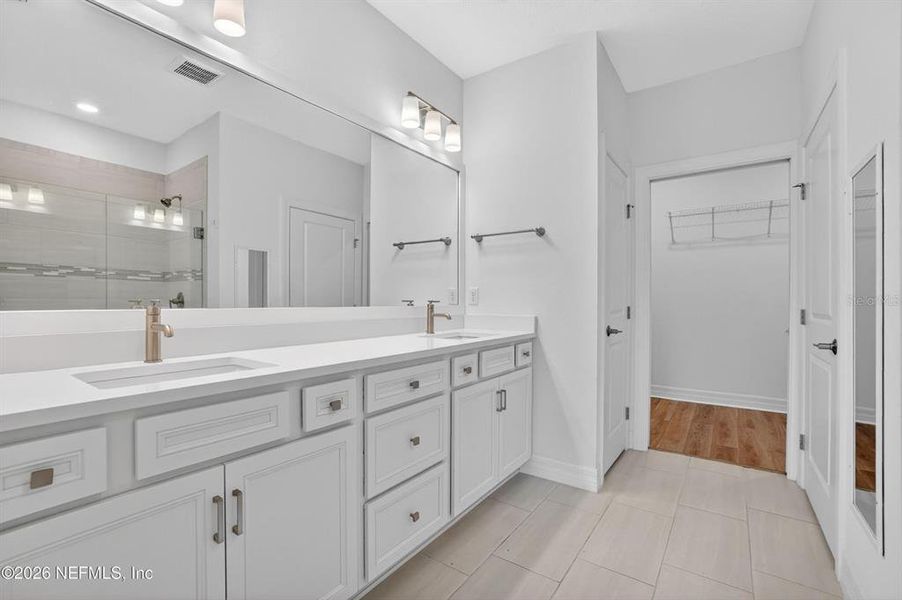 Furnished interior view inside a new home in Del Webb Wildlight, Wildlight (Image 5).