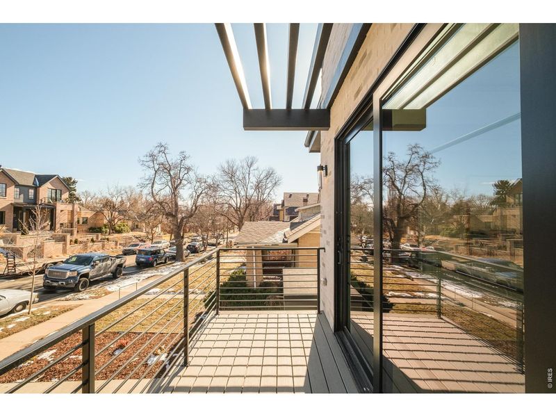 Exterior details and patio area of a home in , Denver (Image 4).