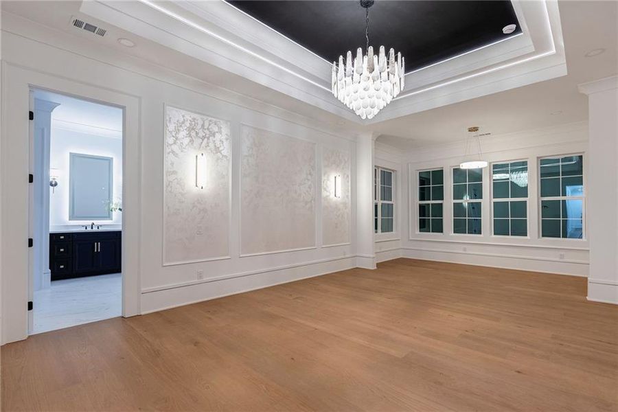 Spacious, unfurnished interior of a new home in , Monroe (Image 158).