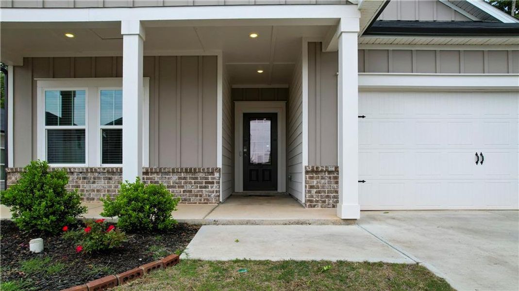 Exterior details and patio area of a home in , Canton (Image 4).