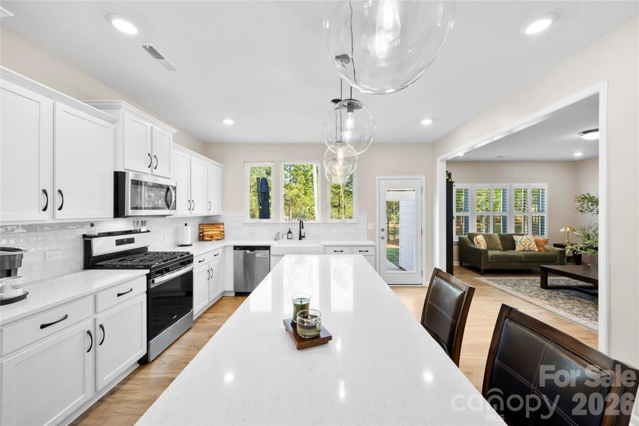 Furnished interior view inside a new home in Edgewater - The Links, Lancaster (Image 28).