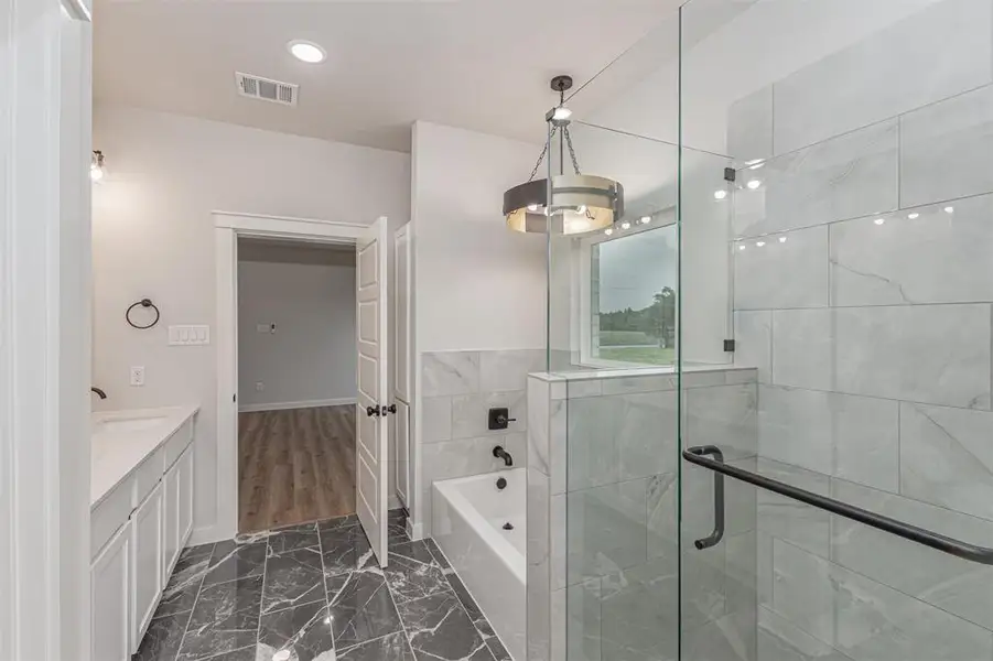 Furnished interior view inside a new home in , Wills Point (Image 6).