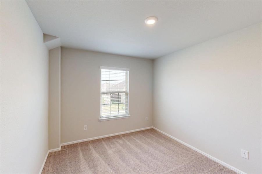 Spacious, unfurnished interior of a new home in The Preserve, Justin (Image 35).