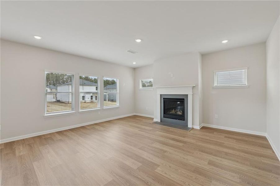 Spacious, unfurnished interior of a new home in Parkside at Grayson, Grayson (Image 36).
