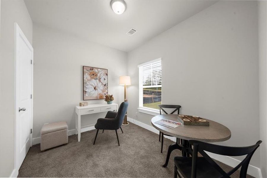 Furnished interior view inside a new home in , Dawsonville (Image 29).