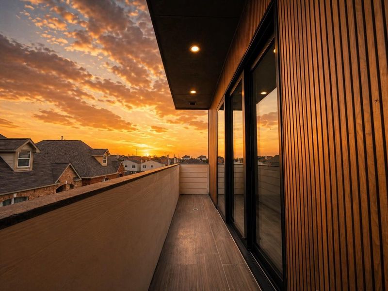 Balcony - Primary Bedroom - 3rd Floor