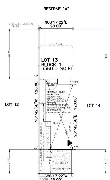 2D floor plan layout of this home in Jubilee, Hockley, TX (Image 5).