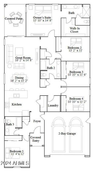 Clark II Floorplan