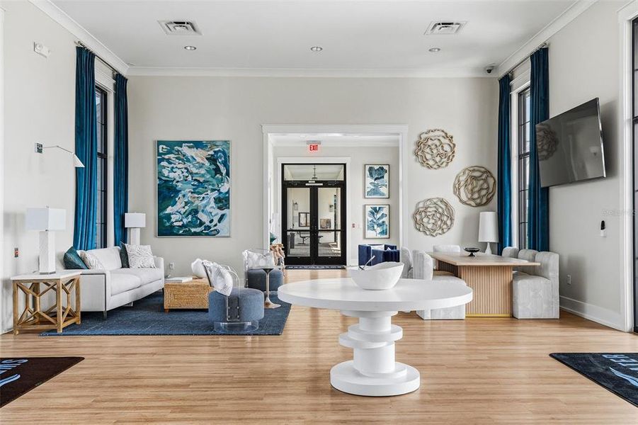 Furnished interior view inside a new home in Sweetwater at Lakewood Ranch, Bradenton (Image 46).