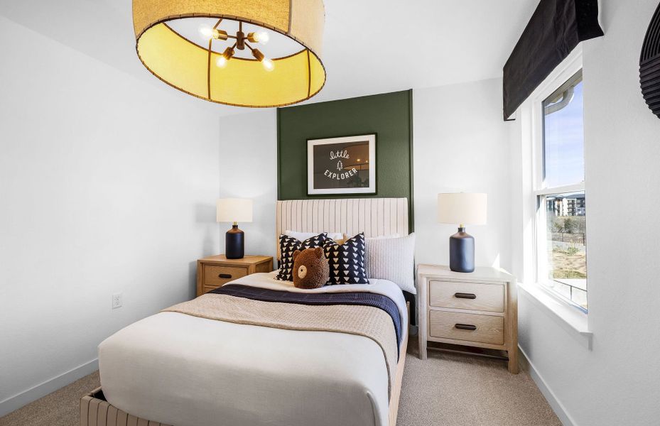 Representative furnished interior of a home built from the Fentress by Pulte Homes in Cameron Place, Austin (Image 70).
